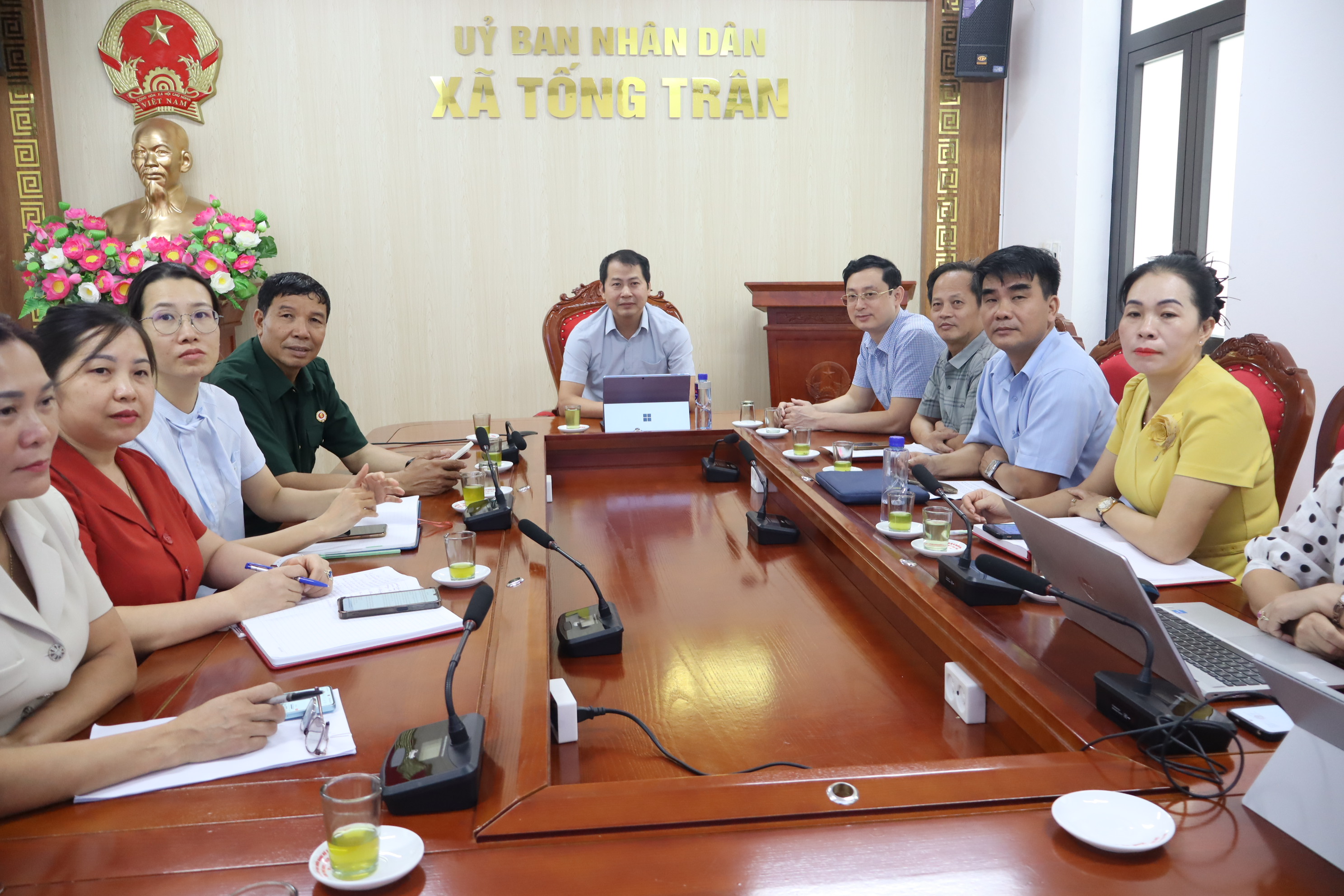 Xã Tống Trân tham dự hội nghị tập huấn về xây dựng cơ sở dữ liệu vị trí việc làm gắn với phương án giao biên chế giai đoạn 2027 - 2031